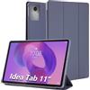 Bighan Custodia Compatibile per Lenovo Idea Tab 11 Pollici, Sottile Smart Folio Supporto Trifold Tablet Custodia Compatibile per Lenovo Idea Tab 11'', TB336FU/TB336ZU, Viola Chiaro