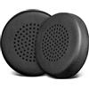 SOULWIT Sostituzione Auricolari per Skullcandy Uproar cablate/wireless Bluetooth cuffie, Cuscinetti Auricolari con Pelle più Morbida, Schiuma di Isolamento Acustico-Nero