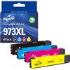 Superprint 973 XL Cartucce multipack compatibili con cartucce d'inchiostro HP 963XL (con chip) per PageWide Pro 452dn 452dw 477dn 477dw MFP 552dw 577dw 577z MFP Managed MFP P57750dw P55250dw