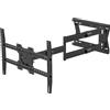 DQ WALL SUPPORT DQ Hercules FLEX 100 cm V600 rotazione supporto da parete per TV fino a 85 pollici, 60 kg, VESA max. 600x400mm