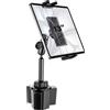 Dosvsi Supporto Tablet Portabicchiere Auto, [Lega di Alluminio Ultra Stabile] Supporto per iPad per Portabicchiere Camion, 360° Rotazione, per iPad Pro 13 12.9 11, iPad Air Mini, Galaxy, 4-13 Tablet