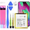 HUAENG Batteria di ricambio interna per Galaxy A40, 4800 mAh EB-BA405ABE ad alta capacità per Galaxy A40 A405F, con kit di strumenti di riparazione