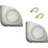 Sound Way Sound-Way Kit Montaggio Altoparlanti con Tasche e Griglie - Compatibile con Fiat Punto Serie 2 e 3 - Supporti Porta-Casse 16/16,5 cm per Impianto Audio Auto