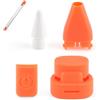 YHX-OU Punte di ricambio + protezione in silicone per Logitech Crayon Kit di protezione digitale Accessori inclusi Punta della penna + cappuccio protettivo + copertura della punta + cappuccio touch