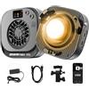 amaran Halo 60x 63W Luce LED COB Bi-Color, 3.270 Lux a 1m, Ultra Compatta, Attacco Bowens, USB-C PD, CRI 96+, TLCI 97+, Controllo DMX e App
