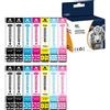 OGOUGUAN Teland - Cartucce d'inchiostro compatibili Epson Stylus Photo 79 1400 1410 1500W P50 PX650 PX660 PX700W PX710W PX720WD PX730WD PX800 PX800FW T0791 T07791 92 cm Alto 793 T0794 T0795 T0796 (14