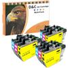D&C LC3219XL Cartucce d'inchiostro compatibili con Brother LC-3219XL LC3219 XL LC3217, adatte per Brother MFC-J5330DW, MFC-J5730DW, MFC-J5335DW, MFC-J6930DW, MFC-J6530DW, MFC-J5930DW, MFC-J6935DW