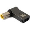 System-S Adattatore USB 3.1 tipo C maschio a DC 20 V 7,9 x 5,5 mm femmina in grigio