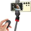 King Ma UHD 60FPS Vlog Monitor autoritratto per Samsung fotocamera posteriore con morsetto magnetico e telecomando Bluetooth