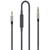 HansnBy Cavo audio di ricambio, compatibile con AKG N60 N60NC Y45BT Y50 Y50BT Y40 Y55 K845BT K840KL cuffie e Samsung Galaxy compatibile con Huawei Android con microfono in linea controllo remoto del volume