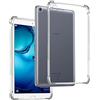 REY Cover in Gel TPU Anti-Shock per Huawei MEDIAPAD M5 8,4, Morbido Silicone Custodie Protettivo Case, Anti-Scratch, Protettiva Sottile Back Cover