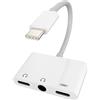 zoyuzan Adattatore USB C 3 in 1 3,5 mm Headphone Jack Splitter cavo di ricarica microfono DAC audio AUX per iPhone 15 Pro Max iPad Samsung
