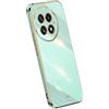 RankOne La Custodia del Telefono è Adatta per OnePlus 13 5G (6.82 Inches), Case per Cellulare in Silicone con Telaio Galvanico - Verde