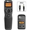 Pixel TW-283 DC2 2.4G - Telecomando per scatto remoto senza fili, compatibile con Nikon D3100 D3300 D5000 D7200 D7500 D600 D610 D750