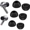YieJoya Auricolari in memory foam per Samsung Galaxy Buds3 Pro - Massimo comfort, vestibilità sicura e suono migliorato, ricambio per tappi per le orecchie con foro di sfiato - S/M/L