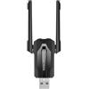 calonny Adattatore WiFi 6 Bluetooth 5.4 USB 2in1, dual band 2,4/5GHZ ax900Mbps per PC/laptop/desktop, adattatore WiFi Bluetooth mini USB senza driver, supporta Windows 7/10/11 (802.11ax)