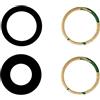 OnlyTech - Set di 2 Lenti di Protezione della Fotocamera Posteriore di Ricambio per iPhone 13 Mini con Adesivo