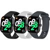 Xisair MIJOBS 3 Braccialetti per Xiaomi Redmi Watch 4/5/6