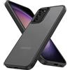 Keteen Custodia Cover Ultra Sottile per Samsung Galaxy A55 5G Case Traslucida Texture Opaca Silicone TPU Antiurto & Antigraffio Cover per Samsung Galaxy A55 5G, Nero
