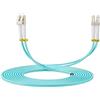 Elfcam® - Cavo in fibra ottica LC/UPC a LC/UPC, OM3 multimodale duplex 50/125um LSZH (7m)