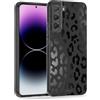SCORPIFY Custodia compatible con Samsung Galaxy S22 Plus [Compatible con MagSafe] per Matte Black Leopard Cheetah Print Design, graziosa cover magnetica per telefono per Donne Ragazze e Uomini