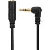 Diyeeni Cavo convertitore da TRS a TRRS, connettore Adattatore per Cuffie per Auricolare da 3,5 mm Linea Cavo convertitore da TRS a TRRS, Resistente e Durevole