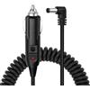 ZBLZGP Spina accendisigari da auto DC 5,5 x 2,5 mm maschio cavo di ricarica a molla per auto cavo di alimentazione per radio bidirezionali Baofeng Walkie Talkie UV-5R 5RE Plus UV5A+ (angolo retto