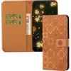 QIWEIQINGWH Cover per Xiaomi Redmi Note 9 Pro Custodia in Pelle PU Custodia in TPU Portafoglio Flip Custodia Supporto Magnetico Funzione Cover di Protezione per Xiaomi Redmi Note 9S.Brown XCH