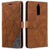 SONWO Cover per Huawei Mate 10 Lite/Huawei Nova 2I, Flip Caso in PU Pelle Case Cover Portafoglio Custodia per Huawei Mate 10 Lite/Huawei Nova 2I, [Kickstand] [Slot per Schede], Marrone