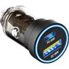 Blsyetec Adattatore per caricabatterie da auto USB C, 121 W [PD55W e QC66W] 12 V per accendisigari da auto, adattatore con 2 porte per ricarica rapida per iPhone 16 Pro Max 15, Samsung Galaxy S25, iPad e