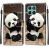 KENHONER Custodia per Motorola Edge 60 Fusion/Edge 60, Panda