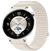 GIOPUEY Cinturini Compatibile con Oppo Watch X2 Mini, Nylon Traspirante Sport Loop Cinturino in Morbido Nylon Intrecciato Strap Band - Beige