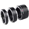 VILTROX DG-C - Tubi di prolunga per obiettivo macro con messa a fuoco automatica per Canon EF/EF-S e fotocamere DSLR 5D, 6D, 7D, 70D, 80D, 90D, 600D, 650D, 700D, 750D, 760D, 800D, 1300D, 1500D, Rebel T7, T6
