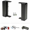 tomzz Audio 2403-004 Set di pannelli radio compatibili con Audi A2 8Z A3 8L A4 B5 TT 8N nero con sistema attivo adattatore antenna ISO adattatore alimentazione fantasma ISO DIN