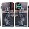 KENHONER Custodia per Motorola Edge 60 Fusion/Edge 60, gatto e tigre
