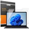 MEGOO [2 Pezzi] Vetro Temperato Pellicola Protettiva per Microsoft Surface Laptop 5/Laptop 4,compatibile con Microsoft Surface Laptop 4/3/2/1-13,5