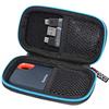 ESCOCO Hard Travel Case Storage Bag for SanDisk Extreme Portable Solid State Drive SSD 250 GB / 500 GB / 1 TB / 2 TB