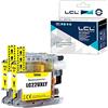 LCL Cartucce d'inchiostro LC22U LC22UY XL High Yield Giallo Compatibile Sostituzione per Brother DCP-J785DW MFC-J985DW(2-Pack)