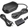 Gonine DK-X1 accoppiatore CC AC-LS5 adattatore CA (sostituzione batteria fittizia NP-BX1) kit per Sony Cybershot ZV-1, DSC-RX1, RX1R, RX100 II III IV V VI VII, M2 M3 M4 M5 M6/B M7, HX50 HX90 HX300