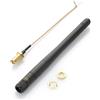 Technikkram Antenna 2400 MHz 2,4 GHz inclinabile e girevole SMA SMA per Fritz Box, UniFi Router Booster Range Extender Gateway Mini PCI Express PCI Adattatore USB