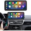 Ninetom Autoradio Touch Screen da 10,25 pollici con Carplay wireless e Android Auto per Mercedes Benz Classe E W212 NTG4.0 2009-2011, Supporto Mirrorlink, Fotocamera, Navigazione