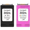 Cartridgeify 302XL Cartucce d'inchiostro Compatibile con HP 302 XL nero e colore Multipack, per HP Envy 4520 4522 4525 Officejet 3830 3834 4650 4652 DeskJet 1110 2130 3630 3632 3634 3636