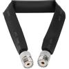 YINETTECH 1Pc Cavo Coassiale UHF CB Cavo Wireless Coassiale Femmina-femmina Per Sistema GSM Sistema Di Navigazione GPS Comunicazione Wireless 30 Cm/12 Pollici 50 Ohm