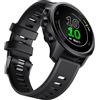 NotoCity Cinturino per Garmin Forerunner 158 Cinturino Ricambio Silicone, con Garmin Forerunner 245/645 Garmin Vivoactive 3 Bracciale, Nero