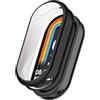 BAIDIYU Cover Compatibile con Xiaomi Smart Band 9, TPU Sottile e Morbido, Antigoccia, Antigraffio, Orologio Cover Compatibile con Xiaomi Smart Band 9.(Placcatura in nero)