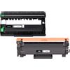 Yowell 1 Toner TN2420 e 1 Tamburo DR2400 Compatibile per Brother Toner TN-2420 TN2410 TN-2410 per Brother MFC L2710DW HL-L2350DW MFC-L2710DN HL-2310D DCP-L2530DW MFC-L2730DW