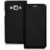 kwmobile Cover compatibile con Samsung Galaxy A3 (2015) - Custodia protettiva apribile a libro - Flip Case con sportellino