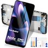 Atwist Schermo per Xiaomi Redmi Note 12s 4G LCD Display - per Redmi Note 12s 4G LCD Digitalizzatore 2303CRA44A 23030RAC7Y 2303ERA42L Touch Screen Vetro Assemblaggio Sostituzione Kit (Nero con Cornice)