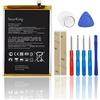SwarKing Batteria di ricambio compatibile con Xioami Redmi 9A M2006C3LG, M2006C3LI, M2006C3LC / Redmi 9C M2006C3MG, M2006C3MT BN56 with Toolkit