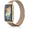 PaceBid Metallo Cinturino per Huawei Band 7, Magnetico Acciaio Inossidabile | Uomini donne Acciaio Inossidabile in Metallo Magnetico Cinturino Sgancio Rapido di Ricambio per Huawei Band 7
